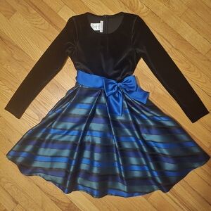 Bonnie Jean Fit And Flare Dress Sz12